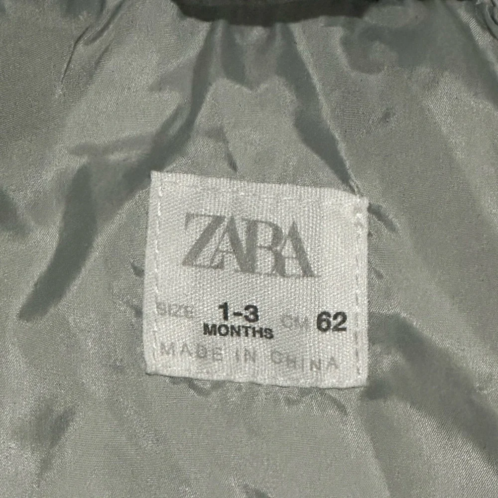 Zara Silver Puffer Jacket